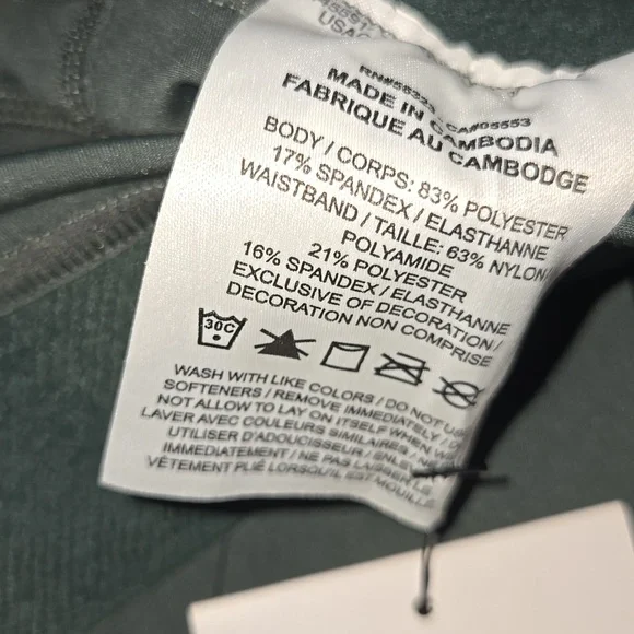 NikePro 3in ShortsNikeVintage Green/White SZ:XS NEW - Picture 9 of 10